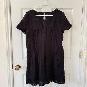 Sanctuary Black Textured Dress